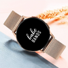 Upgrade your Samsung Galaxy Watch with our Premium Stainless Steel Mesh Chain Samsung Galaxy Watch Band.  Indulge in the luxury look and feel of our Samsung Galaxy Watch band, crafted from high-quality stainless steel in a smooth and classic mini chain link style with magnetic closure.