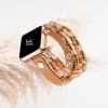 No more basic vibes. Step up your babe game with our premium Babe Bands to elevate your style.   Upgrade your Apple Watch with our Premium Leather Strap Triple Beaded Bracelet Apple Watch Band.  Indulge in the luxury look and feel of our Apple Watch band, crafted from high-quality stainless steel in an elegant chunky double chain style. 