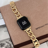 No more basic vibes. Step up your babe game with our premium Babe Bands to elevate your style.    Upgrade your Apple Watch with our Premium Stainless Steel Chunky Chain Apple Watch Band.  Indulge in the luxury look and feel of our Apple Watch band, crafted from high-quality stainless steel in a timeless chunky chain style.