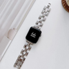 No more basic vibes. Step up your babe game with our premium Babe Bands to elevate your style.    Upgrade your Apple Watch with our Premium Stainless Steel Textured Link Apple Watch Band.  Indulge in the luxury look and feel of our Apple Watch band, crafted from high-quality stainless steel in gorgeous open link style with textured detail for added style.