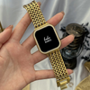 No more basic vibes. Step up your babe game with our premium Babe Bands to elevate your style.    Upgrade your Apple Watch with our Premium Stainless Steel Knit Chain Apple Watch Band.  Indulge in the luxury look and feel of our Apple Watch band, crafted from high-quality stainless steel in an elegant chunky knit chain style. 