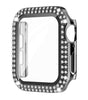 No more basic vibes. Step up your babe game with our premium Babe Bands Case to elevate your Apple Watch style.    Upgrade your Apple Watch with our Premium Double Row Rhinestone Apple Watch Case with Screen Protector.  Indulge in the luxury look of our Apple Watch case, crafted from high-quality materials including a durable Polycarbonate case, a touch sensitive scratch resistant tempered glass screen protector, and sparkling faux diamond border.