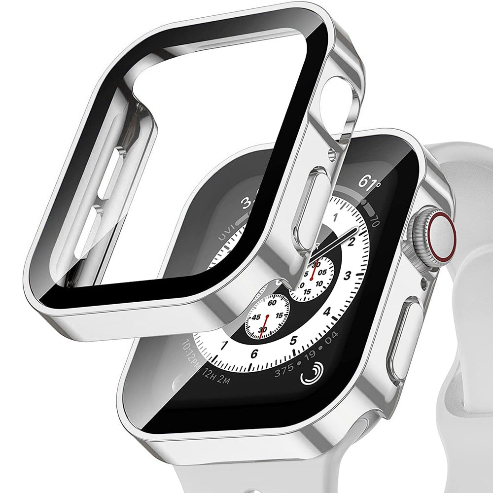 No more basic vibes. Step up your babe game with our premium Babe Bands Case to elevate your Apple Watch style.    Upgrade your Apple Watch with our Premium Single Apple Watch Case with Screen Protector.  Indulge in the luxury look of our Apple Watch case, crafted from high-quality materials including a durable Polycarbonate case with a touch sensitive scratch resistant tempered glass screen protector.