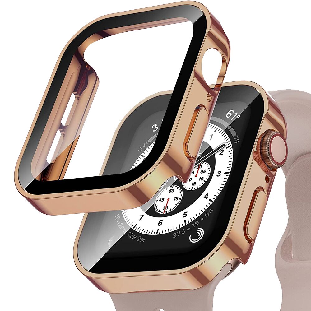 No more basic vibes. Step up your babe game with our premium Babe Bands Case to elevate your Apple Watch style.    Upgrade your Apple Watch with our Premium Single Apple Watch Case with Screen Protector.  Indulge in the luxury look of our Apple Watch case, crafted from high-quality materials including a durable Polycarbonate case with a touch sensitive scratch resistant tempered glass screen protector.