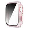 No more basic vibes. Step up your babe game with our premium Babe Bands Case to elevate your Apple Watch style.    Upgrade your Apple Watch with our Premium Full Rhinestone Apple Watch Case with Screen Protector.  Indulge in the luxury look of our Apple Watch case, crafted from high-quality materials including a durable Polycarbonate case, a touch sensitive scratch resistant tempered glass screen protector, and covered in sparkling faux diamonds.