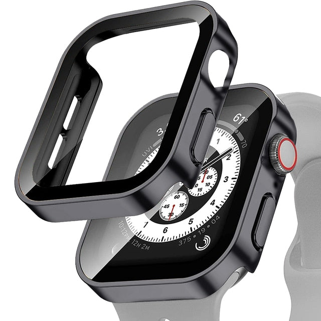 No more basic vibes. Step up your babe game with our premium Babe Bands Case to elevate your Apple Watch style.    Upgrade your Apple Watch with our Premium Single Apple Watch Case with Screen Protector.  Indulge in the luxury look of our Apple Watch case, crafted from high-quality materials including a durable Polycarbonate case with a touch sensitive scratch resistant tempered glass screen protector.