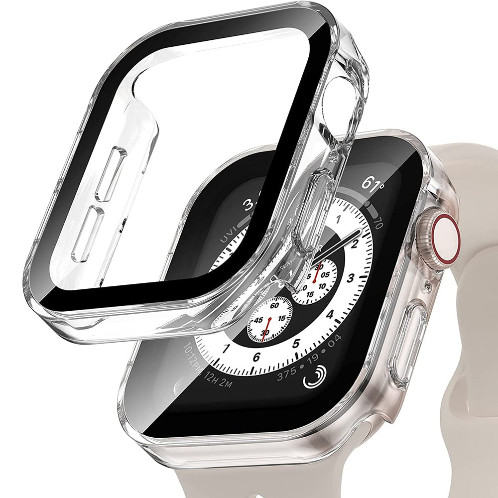 No more basic vibes. Step up your babe game with our premium Babe Bands Case to elevate your Apple Watch style.    Upgrade your Apple Watch with our Premium Single Apple Watch Case with Screen Protector.  Indulge in the luxury look of our Apple Watch case, crafted from high-quality materials including a durable Polycarbonate case with a touch sensitive scratch resistant tempered glass screen protector.