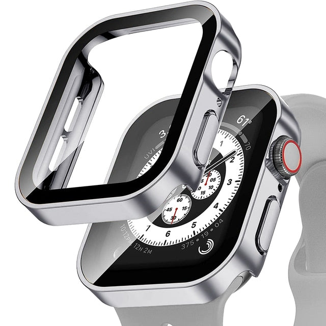 No more basic vibes. Step up your babe game with our premium Babe Bands Case to elevate your Apple Watch style.    Upgrade your Apple Watch with our Premium Single Apple Watch Case with Screen Protector.  Indulge in the luxury look of our Apple Watch case, crafted from high-quality materials including a durable Polycarbonate case with a touch sensitive scratch resistant tempered glass screen protector.