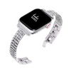 No more basic vibes. Step up your babe game with our premium Babe Band to elevate your Apple Watch style.     Upgrade your Apple Watch with our Premium Stainless Steel Full Rhinestone Apple Watch Band.  Indulge in the luxury look of our Apple Watch case, crafted from high-quality materials including a stainless steel band fully embellished with faux diamonds.