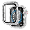 No more basic vibes. Step up your babe game with our premium Babe Bands Case to elevate your Apple Watch style.    Upgrade your Apple Watch with our Premium Double Row Rhinestone Apple Watch Case with Screen Protector.  Indulge in the luxury look of our Apple Watch case, crafted from high-quality materials including a durable Polycarbonate case, a touch sensitive scratch resistant tempered glass screen protector, and sparkling faux diamond border.